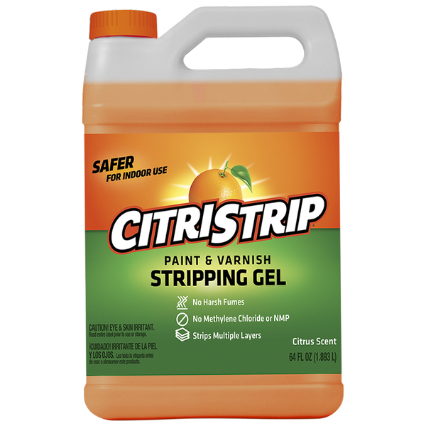 Klean-Strip 1/2 Gal CitriStrip Paint & Varnish Stripping Gel, PK 4 HCSG803